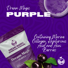 Glowing Skin & Hair with Purple - Superfood powder containing Marine Collagen, Hyaluronic Acid and Acai Berry