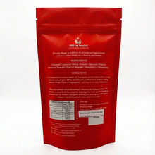 Balance Hormones with Red - Superfood Powder containing Flaxseed, Raspberry, Strawberry, Carrot, Beetroot, Coconut Water and Banana