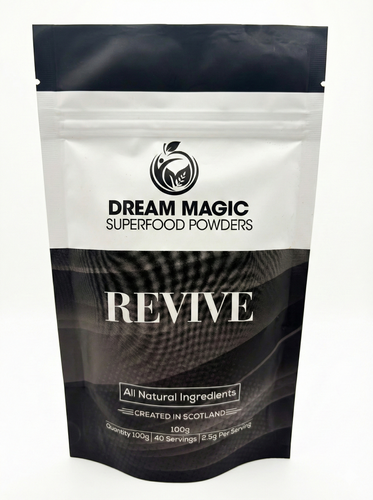 Brain Boost with Revive - A mushroom coffee blend containing Arabica Coffee, Functional Mushrooms and Rhodiola Herb