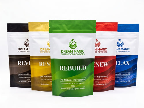 Performance bundle - Rebuild, Renew, Relax, Revive, Restore blends