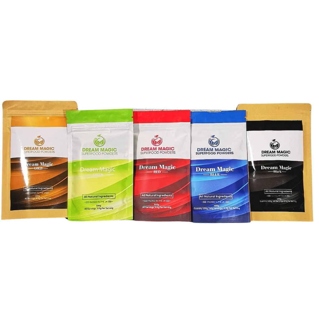 Performance Bundle - Green, Red, Blue, Black & Gold Blends – Dream ...